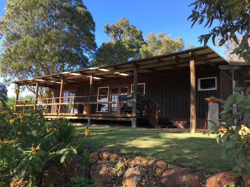 Back of the cottage